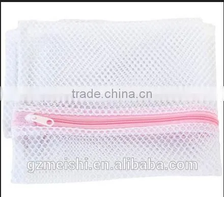 Cheap Polyester Embroidery Mesh Laundry Bag With Handles photo-3