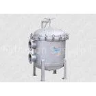 High Flow Rate Single Bag Filter Multi Stainless Steel Bag Filter For Electronics