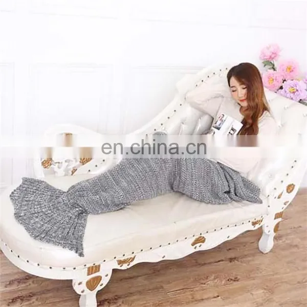 Warm Mermaid Tail Promotional Gift Blanket 2017 Hot Selling in Europe for Girlfriend photo-2