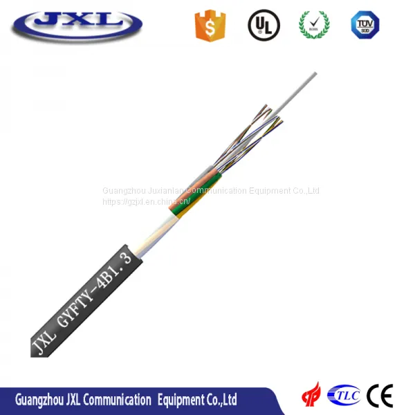 Outdoor Non Metallic Non Armored Optic Fiber Cable GYFTY Fiber Optical Cable