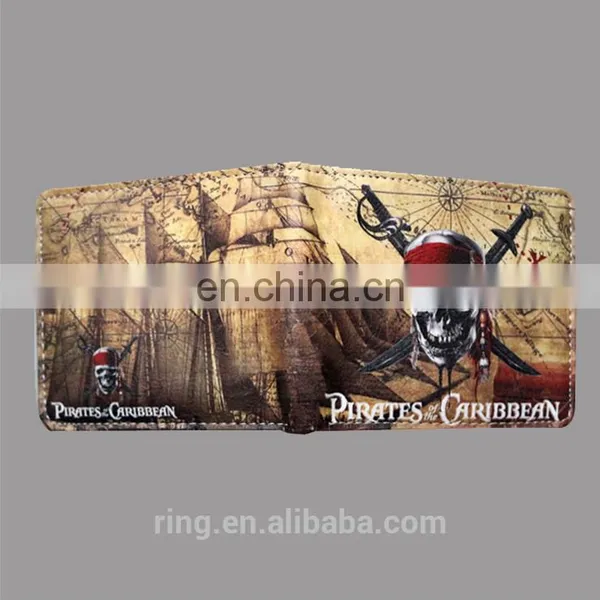 Pirates of the Caribbean Wallet Digital Monster Series of Short Money Wallet Men and Women Models photo-2