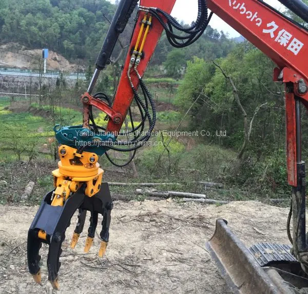 Kubota Hydraulic Rotating Rock/ Steel Grab photo-2