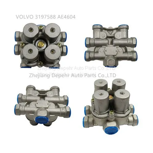 Zhejiang Depehr Heavy Duty European Tractor Control Valve Volvo FM9/12 Truck Multi-way Valve 3197588/AE4604 photo-2