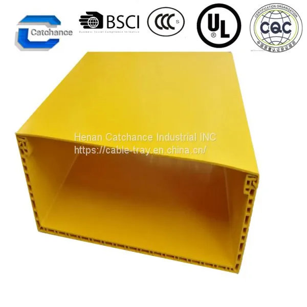 High Quality Plastic Cable Tray Electrical Cable Duct photo-4