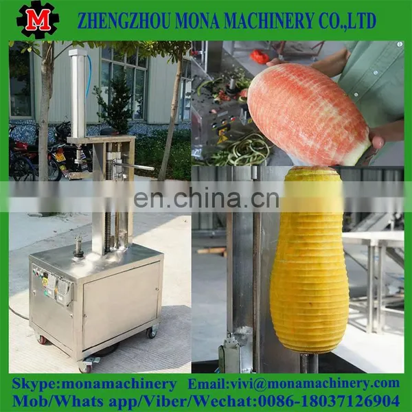 Stainless Steel Apple Peeling And Cutting Machine/ Multifunctional Fruit Peeling and Cutting Machine photo-2