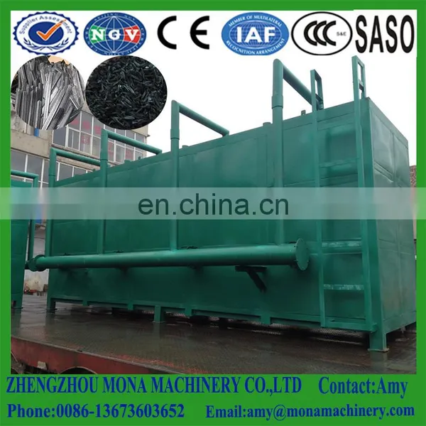2018 Smokeless Continuous Rice Husk Carbon Furnace/sawdust Charring Kiln for Sale photo-5