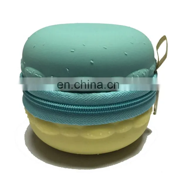 Round Mini Coin Bag Promotions Portable Silicone Change Key Purse Custom Wallet photo-3