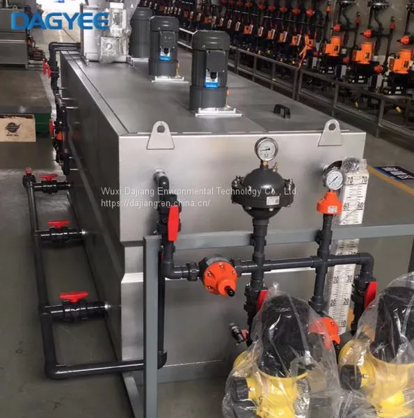 Stainless Steel PAM Polymer Auto Chemical Dry Powder Dosing Device Use In Sludge Dewatering Machines photo-4