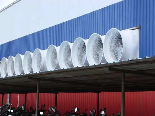 Big Air Volume FRP Material Industrial Ventilation Exhaust Fan for Farm Poultry
