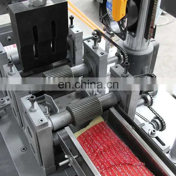 Ultrasound Kitchen Scourer Pad Sponge Welding Machine by Ultrasonic Riviting Sealing Welder Machine photo-4