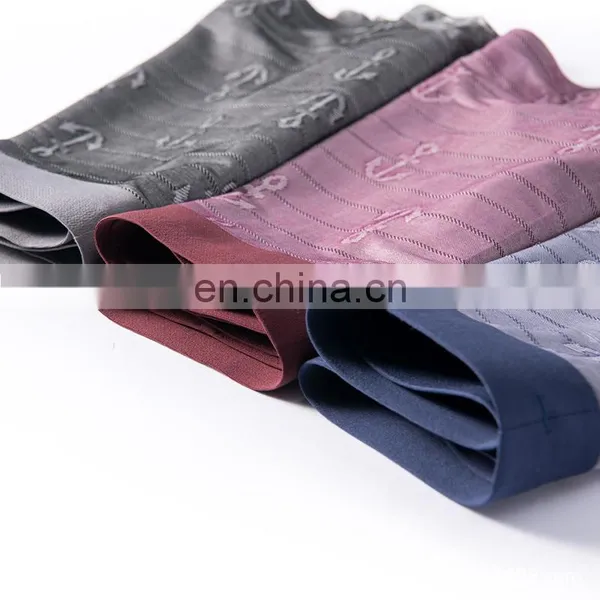 Summer Printed New Men's Seamless Ice Silk Panties, Lightweight Breathable Teen Boxer Men's Underwear photo-2