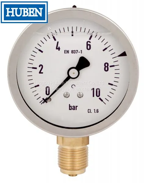 Compressed Air Filters Pressure Gauge, 1/8
