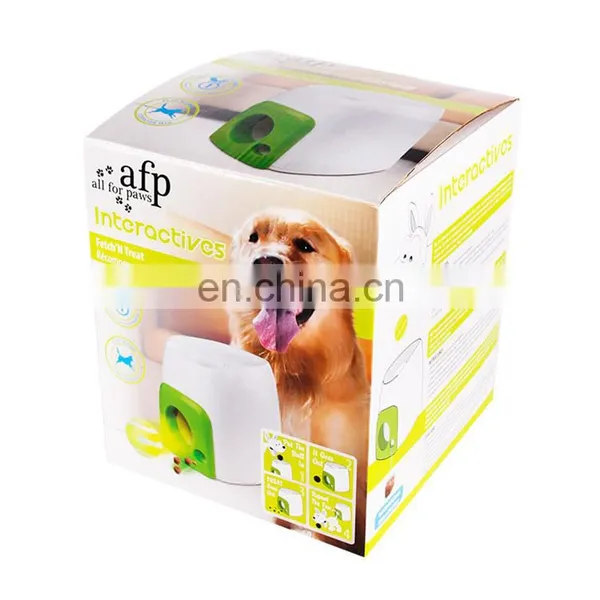 Nontoxic Interactive Training Reward Machine Smart Pet Dog Food Spiller Tennis Ball Feeder Toy photo-2