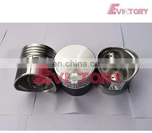 for Mitsubishi K3D Piston Ring Set and Piston KIT photo-2