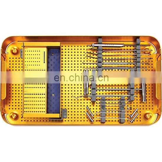 CE & ISO Certificated Mirco Plate Instrument Set and Mini Fragment Instrument Set Orthopedic Surgery Surgical Instruments photo-6