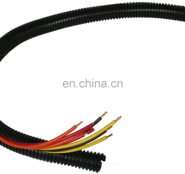3/8" 100 ft /roll PE Split Loom Wire Conduit,Split Wire Loom Tubing photo-2
