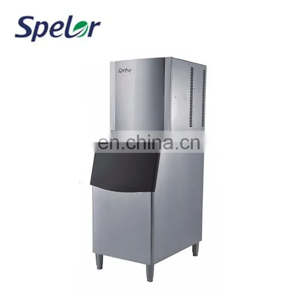 Stainless Steel China Supplier 750W Ice Block Commercial Ice Cube Maker Machine photo-2