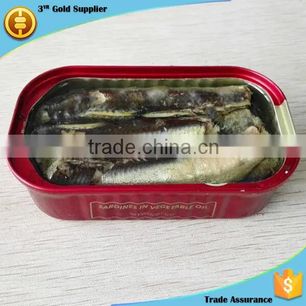 125g Easy Open Fresh Halal Canned Sardine Factory With Best Quality photo-2