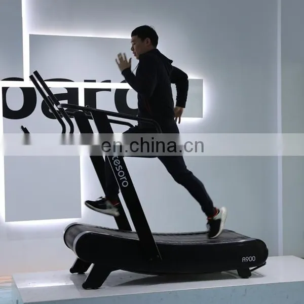 Treadmill Commercial Woodway Curved Treadmill Fitness Gym Equipment Machine Air Runner Self Generating photo-5