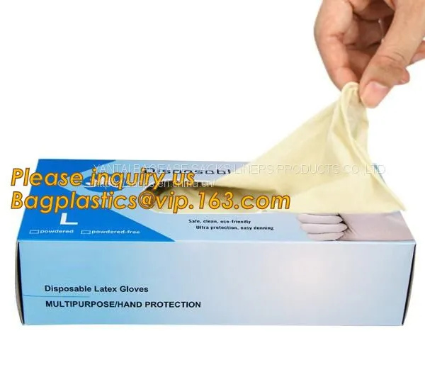 Disposable Latex Glove Medical Examination Gloves,Medical Natural Latex Examination Glove no Powder,disposable Medical Gloves photo-2