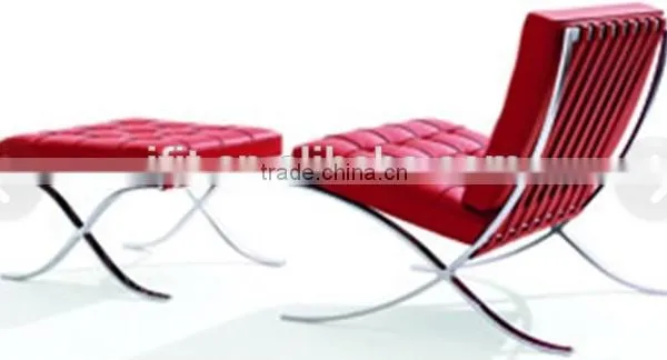2014 Barcelona Chair And Ottoman/Barcelona Style Chair