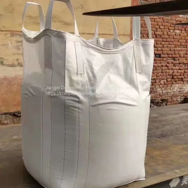 Customized 1.5 Ton FIBC Big Bag Bulk Cement 1000kg Jumbo Bag Dimension Polypropylene Bags photo-2