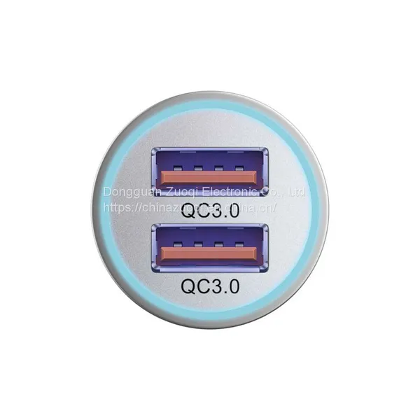 Custom LOGO QC 3.0 5V 3.5A Mini Fast Charge TYPE-C High-quality Dual USB Charger photo-4