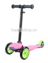 KS05hot Selling 3 Wheel Foldable Kids Kick Scooter With Plastic Deck photo-2