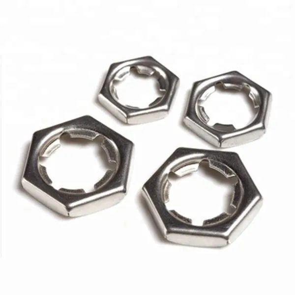 Stainless Steel Self Lock Counter Nuts DIN7967 For Compressor photo-2