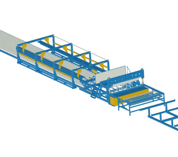 Pneumatic Automatic Diameter Feeder, Automatic Net Discharge and Net Falling, Reinforced Mesh Welding Machine photo-2