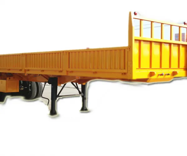 3 Axles 60Tons Side Wall Cargo Semi Trailers photo-2