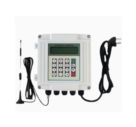 Wireless Clamp-on Ultrasonic Flow Meter Heat Meter With Remote Monitoring 4G WiFi Lora DN15-DN6000 photo-3