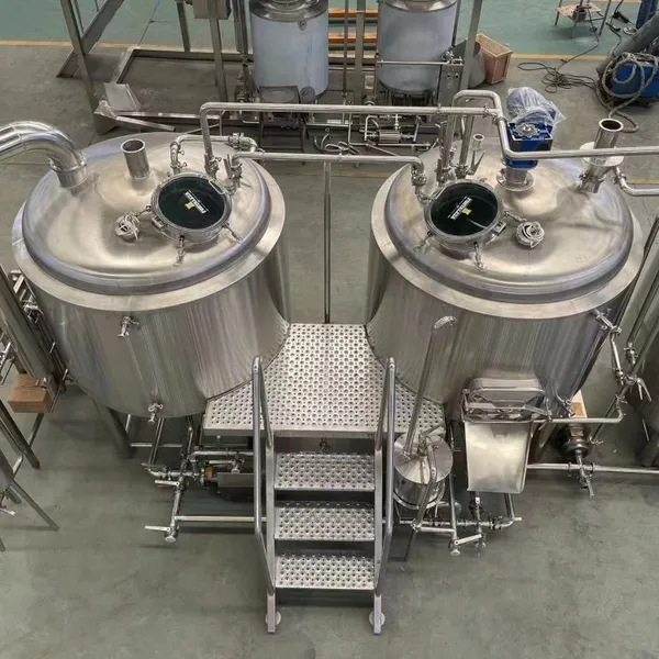 Система сахарификации 10BBL2Vessles + Бойлер для горячей воды + Ферментационные танки