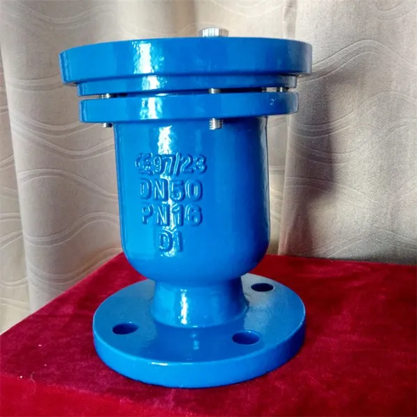 China Factory Automatic Exhaust Valve Ductile Iron Flange Single Hole Air Vent Valve Pressure Release Valve photo-6