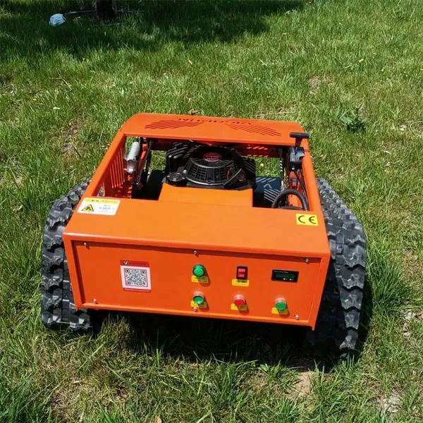 9Hp Loncin 224CC Gasoline Engine 20 Inch Cutting Blade Remote Control Tracked Mower photo-6