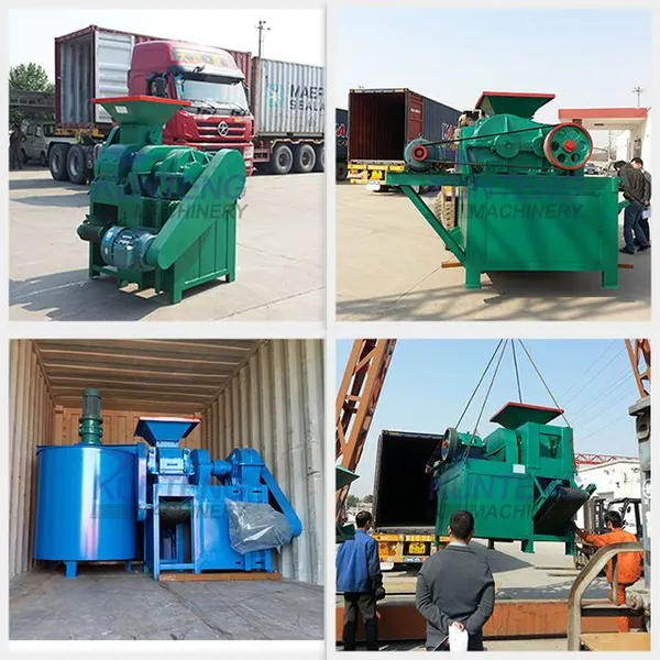 Coke Powder Molding Machine Pillow Shape Roller Type Coal Ball Press Machine EPC photo-3