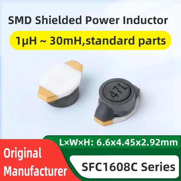 SFC1608C Shielded Power Inductor, Alternative to DS1608 Series, Made in China