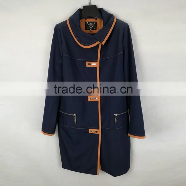 YMYD-7721 2015 Winter Spring Ladies Europe America Lady Jackets Woman Coats & Jackets Long Sleeve Cotton Womens Coats And Jacket photo-2