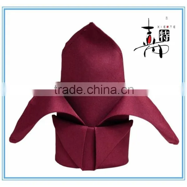Restaurantr Decorating Solid Color Embroidered Table Napkins photo-3