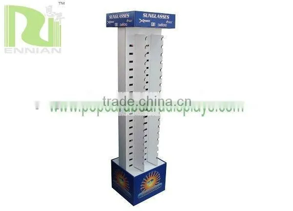 Cardboard Display Stands for Sunglasses Pop Cardboard Displays Stand for Retailing Reading Glass or Sunglasses