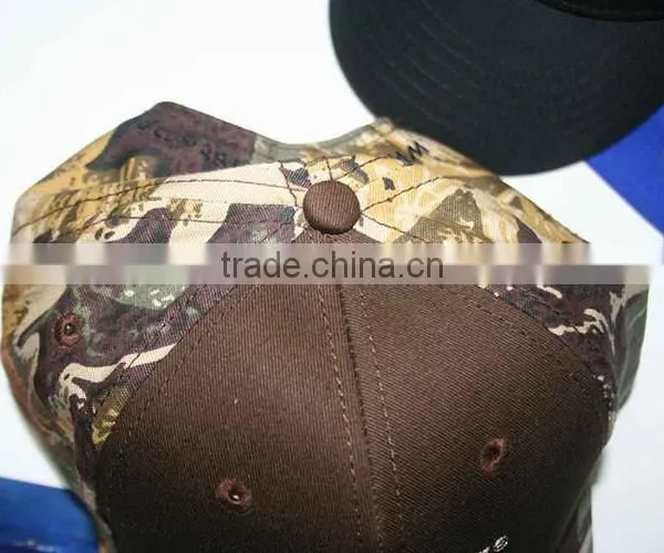 Custom Flat Brim Fitted Bill Snapback Cap photo-2