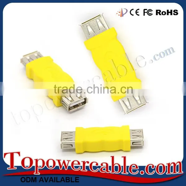 High Speed Usb 2.0 Female To Usb 2.0 Female Extended Data Cable Adapter photo-4