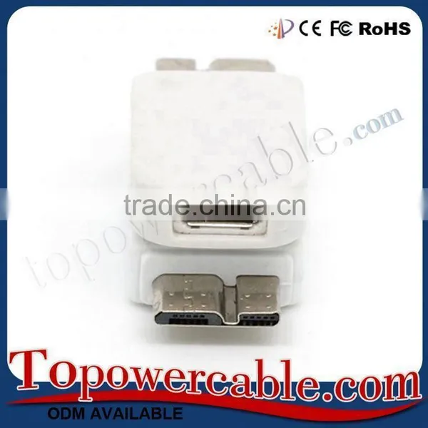 High Quality For Sam Note 3 Micro USB to Micro B 10 Pin Adapter photo-6