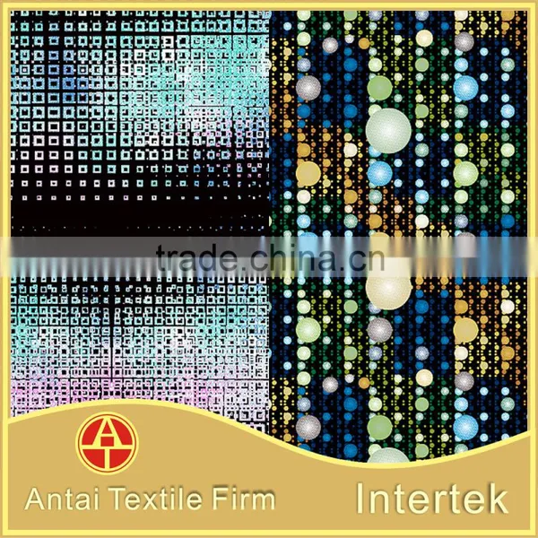 High Quality Stretch Knitted Printed Nylon Spandex Fabric for Garment and Underwear photo-3