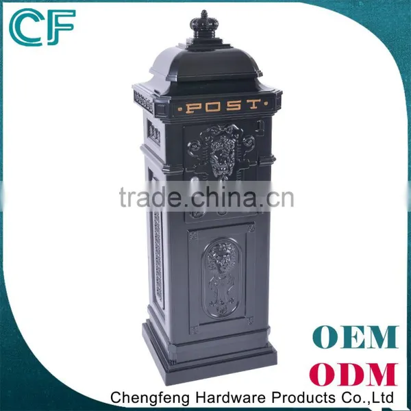 Hot Sale Cast Aluminiun Residential Victorian Letterbox Uk Style photo-4