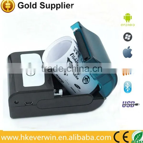 58mm Portable Receipt Mini Printer For Android Thermal Bluetooth Printer Continuously Working photo-2
