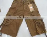 Cropped Trousers Casual Pants for Men