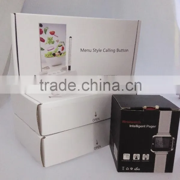 2016 KERUI New Trend of Menu Service Call Button Watch Pager Wireless Service Bell System photo-6