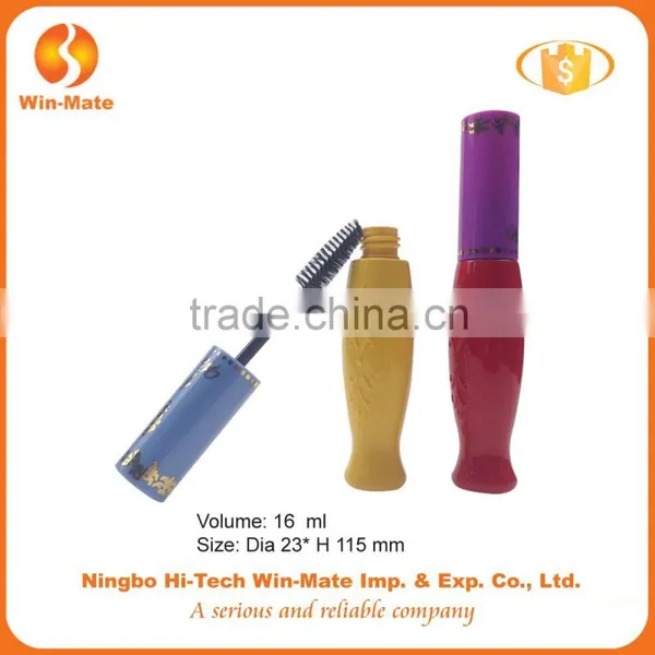 Colourful Special Shape Empty Mascara Container for Cosmetic