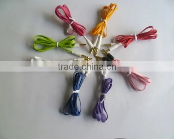Factory Wholesale Colorful Flat DC 3.5 Cable photo-5
